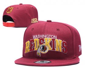 Wholesale Cheap Redskins Team Logo Red 1932 Anniversary Adjustable Hat YD