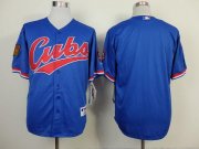 Wholesale Cheap Cubs Blank Blue 1994 Turn Back The Clock Stitched MLB Jersey