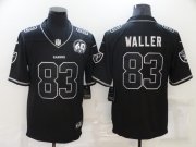 Wholesale Cheap Men's Las Vegas Raiders #83 Darren Waller Black Shadow 2021 Vapor Untouchable Stitched Nike Limited Jersey