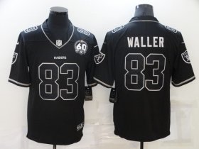 Wholesale Cheap Men\'s Las Vegas Raiders #83 Darren Waller Black Shadow 2021 Vapor Untouchable Stitched Nike Limited Jersey