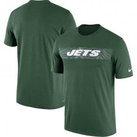 Wholesale Cheap New York Jets Nike Sideline Seismic Legend Performance T-Shirt Green