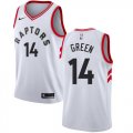 Wholesale Cheap Nike Raptors #14 Danny Green White NBA Swingman Association Edition Jersey