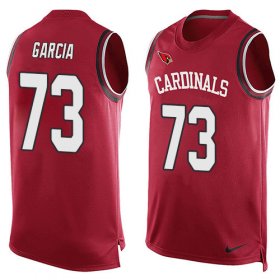 Wholesale Cheap Nike Cardinals #73 Max Garcia Red Team Color Men\'s Stitched NFL Limited Tank Top Jersey
