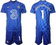 Wholesale Cheap Men 2021-2022 Club Chelsea FC home blue 1 Nike Soccer Jerseys