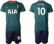 Wholesale Cheap Men 2020-2021 club Tottenham Hotspur away 10 green Soccer Jerseys
