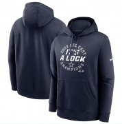Cheap Men's Dallas Cowboys Navy 2023 NFC East Division Champions Locker Room Trophy Collection Club Pullover Hoodie