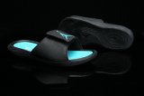 Wholesale Cheap Womens Jordan Hydro 6 Sandals Shoes Black/Gamma Blue