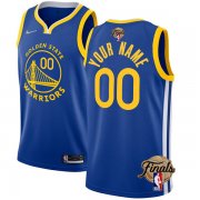 Wholesale Cheap Mens Golden State Warriors Active Player Custom 2022 Royal NBA Finals Stitched Jersey
