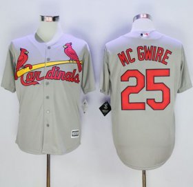Wholesale Cheap Cardinals #25 Mark McGwire Grey New Cool Base Stitched MLB Jersey