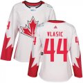 Wholesale Cheap Team Canada #44 Marc-Edouard Vlasic White 2016 World Cup Women's Stitched NHL Jersey