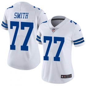Wholesale Cheap Nike Cowboys #77 Tyron Smith White Women\'s Stitched NFL Vapor Untouchable Limited Jersey