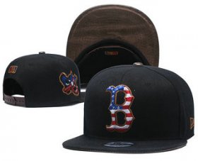 Wholesale Cheap Boston Red Sox Snapback Ajustable Cap Hat YD 2