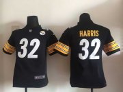 Wholesale Cheap Nike Steelers #32 Franco Harris Black Team Color Youth Stitched NFL Elite Jersey