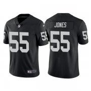 Wholesale Cheap Men's Las Vegas Raiders #55 Chandler Jones White Vapor Limited Stitched Jersey