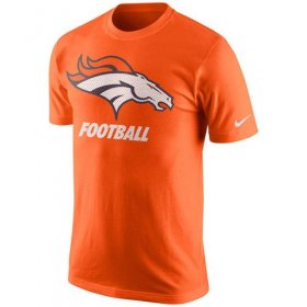 Wholesale Cheap Denver Broncos Nike Facility T-Shirt Orange