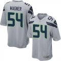 Wholesale Cheap Nike Seahawks #54 Bobby Wagner Grey Alternate Youth Stitched NFL Elite Jersey