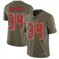 Wholesale Cheap Nike Buccaneers #34 Mike Edwards Olive Men's Stitched NFL Limited 2017 Salute To Service Jersey