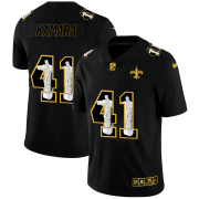 Wholesale Cheap New Orleans Saints #41 Alvin Kamara Nike Carbon Black Vapor Cristo Redentor Limited NFL Jersey