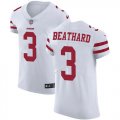 Wholesale Cheap Nike 49ers #3 C.J. Beathard White Men's Stitched NFL Vapor Untouchable Elite Jersey
