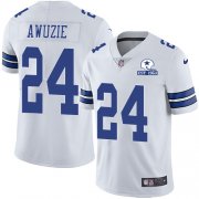 Wholesale Cheap Nike Cowboys #24 Chidobe Awuzie White Men's Stitched With Established In 1960 Patch NFL Vapor Untouchable Limited Jersey