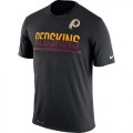 Wholesale Cheap Men's Washington Redskins Nike Practice Legend Performance T-Shirt Black