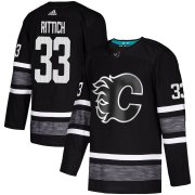 Wholesale Cheap Adidas Flames #33 David Rittich Black 2019 All-Star Game Parley Authentic Stitched NHL Jersey