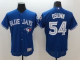 Wholesale Cheap Blue Jays #54 Roberto Osuna Blue Flexbase Authentic Collection Stitched MLB Jersey