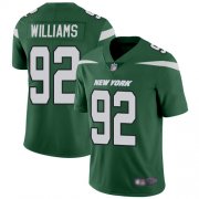 Wholesale Cheap Nike Jets #92 Leonard Williams Green Team Color Men's Stitched NFL Vapor Untouchable Limited Jersey
