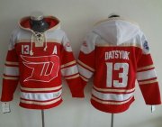 Wholesale Cheap Red Wings #13 Pavel Datsyuk Red 2016 Stadium Series NHL Hoodie