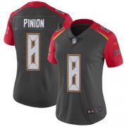 Wholesale Cheap Nike Buccaneers #8 Bradley Pinion Gray Women's Stitched NFL Limited Inverted Legend Jersey