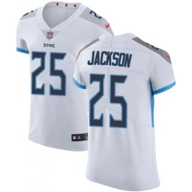 Wholesale Cheap Nike Titans #25 Adoree\' Jackson White Men\'s Stitched NFL Vapor Untouchable Elite Jersey