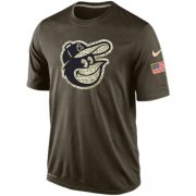 Wholesale Cheap Men's Baltimore Orioles Salute To Service Nike Dri-FIT T-Shirt