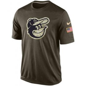 Wholesale Cheap Men\'s Baltimore Orioles Salute To Service Nike Dri-FIT T-Shirt