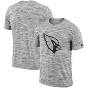 Wholesale Cheap Arizona Cardinals Nike Sideline Legend Velocity Travel Performance T-Shirt Heathered Black