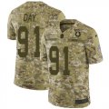 Wholesale Cheap Nike Colts #91 Sheldon Day Camo Youth Stitched NFL Limited 2018 Salute To Service Jersey
