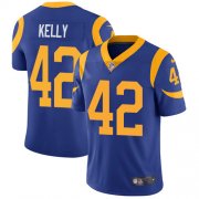 Wholesale Cheap Nike Rams #42 John Kelly Royal Blue Alternate Men's Stitched NFL Vapor Untouchable Limited Jersey