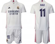 Wholesale Cheap Men 2020-2021 club Real Madrid home 11 white Soccer Jerseys