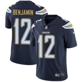 Wholesale Cheap Nike Chargers #12 Travis Benjamin Navy Blue Team Color Youth Stitched NFL Vapor Untouchable Limited Jersey