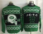 Wholesale Cheap Nike Jets Men's Ugly Sweater