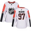 Wholesale Cheap Adidas Oilers #97 Connor McDavid White 2018 All-Star Pacific Division Authentic Women's Stitched NHL Jersey