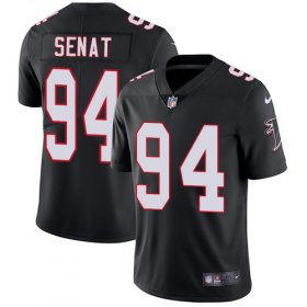 Wholesale Cheap Nike Falcons #94 Deadrin Senat Black Alternate Men\'s Stitched NFL Vapor Untouchable Limited Jersey