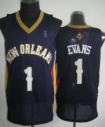 Wholesale Cheap New Orleans Pelicans #1 Tyreke Evans Navy Blue Swingman Jersey