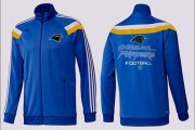 Wholesale Cheap NFL Carolina Panthers Victory Jacket Blue_2