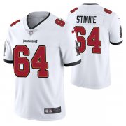Wholesale Cheap Men's Tampa Bay Buccaneers #64 Aaron Stinnie White Vapor Untouchable Limited Stitched Jersey