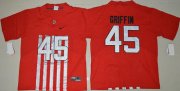 Wholesale Cheap Men's Ohio State Buckeyes #45 Archie Griffin Red Elite Stitched College Football 2016 Nike NCAA Jersey