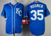 Wholesale Cheap Royals #35 Eric Hosmer Blue Alternate 2 Cool Base Stitched MLB Jersey
