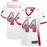 Wholesale Cheap Nike Falcons #44 Vic Beasley Jr White Women's Stitched NFL Elite Drift Fashion Jersey