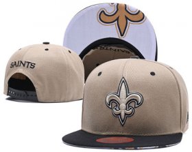 Wholesale Cheap NFL New Orleans Saints Team Logo Snapback Adjustable Hat LT15