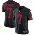 Wholesale Cheap Nike 49ers #7 Colin Kaepernick Black Alternate Youth Stitched NFL Vapor Untouchable Limited Jersey