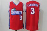 Wholesale Cheap Los Angeles 3 Calvin Cambridge Red Stitched Movie Jersey